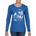 thumbnail image 2 of Wild Bobby We Don't Believe Either Bigfoot Unicorns Women Graphic Long Sleeve Tee, 2 of 6