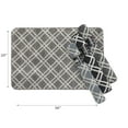thumbnail image 4 of IH Casa Decor Diamant Tufted Mat Asstd 2 'X 3' - Ensemble De 4, 4 of 6