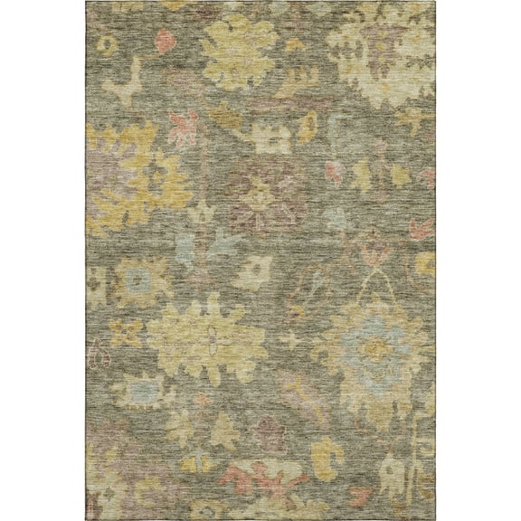 Dalyn Rugs Premium Machine Washable Mayfield AMF1108 Aloe 3' x 5' Rug