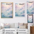 thumbnail image 4 of Designart "Whimsical Sea Storm View" Storms Floater Framed Wall Decor, 4 of 5