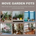 thumbnail image 4 of MasteelfCA 1 Pce Plateau de Pot de Fleurs Mobile Roue Universelle Base de Pot de Fleurs Plateau de Maintien, 4 of 8