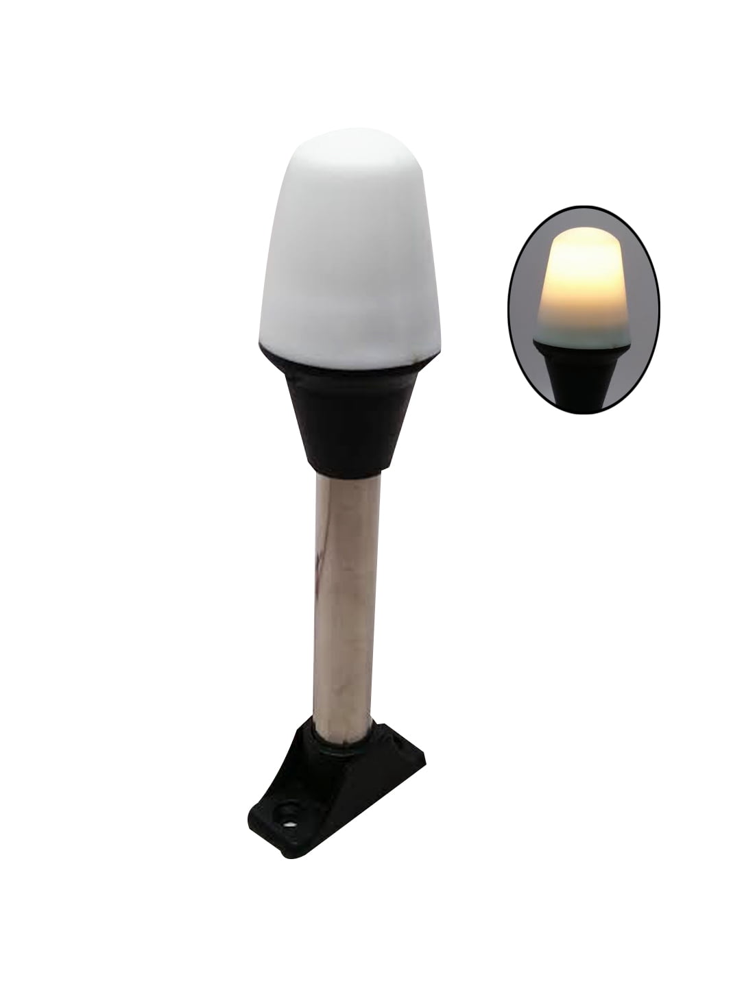 Pactrade Marine Pontoon boat 8 1/4" Fixed AllRound Stern Anchor Light