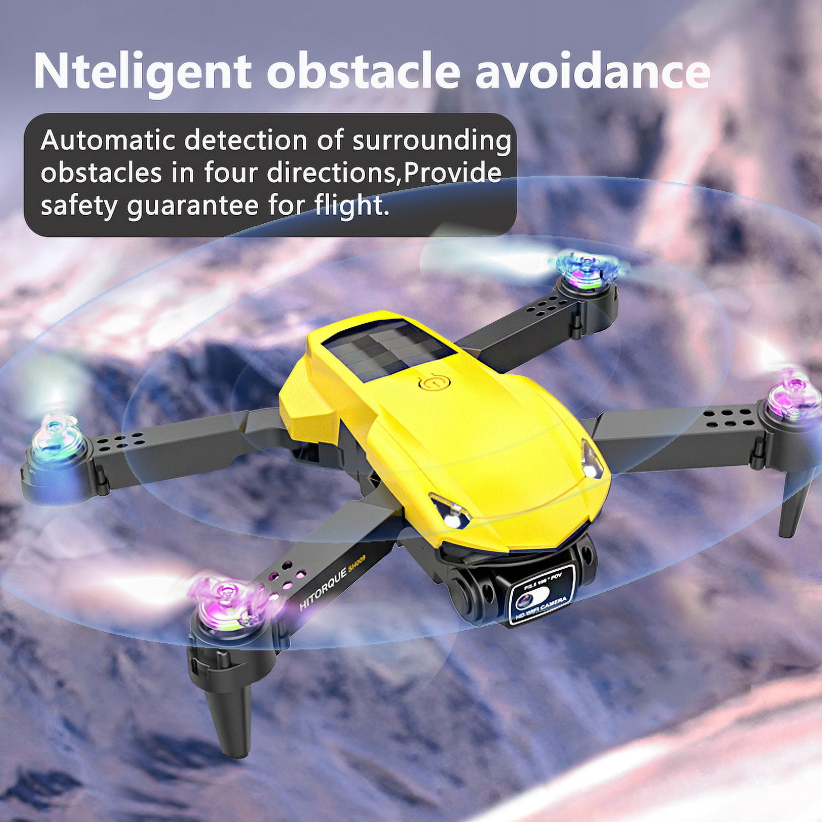 RC Folding Arm Drone, 30W HD Camera, Gesture Control, WIFI FPV Selfie Drone, 2.4G RC Quadcopter
