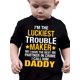 thumbnail image 1 of Camiseta de verano para niños, ropa de moda para niños, Maker... Camiseta casual de manga corta con estampado lindo, 1 of 7