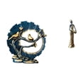 thumbnail image 1 of figurita de chuchería,Adorno figura artesanía escultura amor estatua,Figura de mujer africana,Estatua de dama tribal africana hecha a mano en una cafetería.,Figura de mujer hecha a mano con, 1 of 8