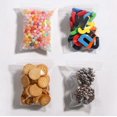 thumbnail image 2 of 100Pcs Small Clear Reclosable Zip Plastic Poly Bags with Resealable Lock Seal Zipper for Jewelry, Cookie, Candy, Birthday Party Self Sealing Plastic B, 2 of 4