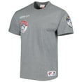 thumbnail image 2 of Men Mitchell & Ness Heather Gray Sporting Kansas City City Tee, 2 of 3