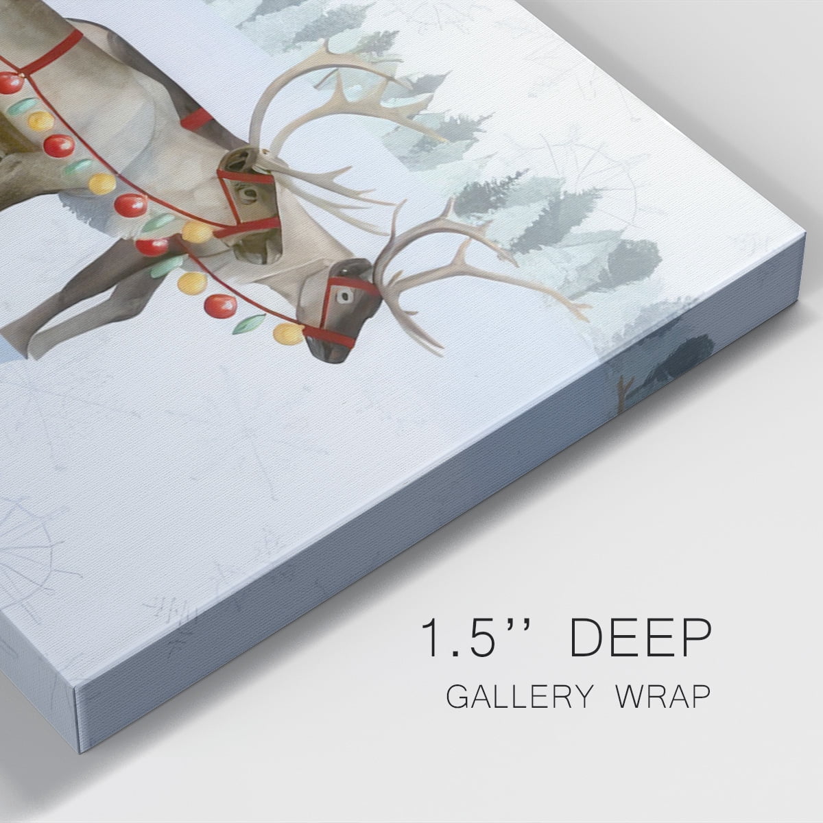 Santa's Snowmen Collection D- Gallery Wrapped Canvas