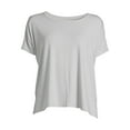 thumbnail image 5 of Athletic Works Women’s Dri More Dolman Sleeve Tee with Side Slit, Sizes XS-XXXL, 5 of 5