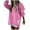 Pink, variant on SGMVNU Womens Oversized Sweatshirt Long Sleeve Zipper Slit Sweatshirt 2025 Casual Pullover Zipper Hoodies Fall Clothes(Brown,S)