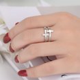thumbnail image 2 of Titanium Steel Cross Ring Women's, 2 of 3
