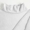 thumbnail image 3 of zbxnLI Long Sleeve Shirts for Women Mock Turtleneck Basic Tee Shirt Pleated Casual Fall Winter Tunic Tops, 3 of 6