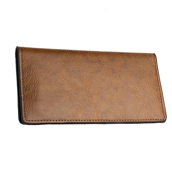 Giaone Versatile Men PU Wallet Square Bag Convenient Organization for Cards & Cash