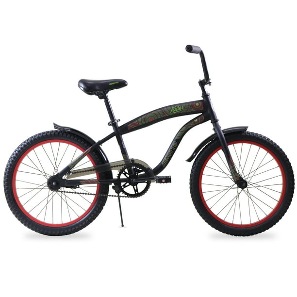 Bicicleta Benotto City RIDER R20 Acero 1V. Contrapedal Negro/Rojo Niño