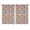 Rustic Thank, variant on Thanksgiving Theme Kitchen Curtains 2 Pack - Autumn Decor with Turkey Design & Fall Leaves, Rustic Farmhouse Tier Curtains, Semi-Sheer Rod Pocket, 27.5x39 Inch
