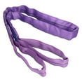 thumbnail image 2 of Lifting Sling 1T Webbing Lifting Sling PES Soft Hoist Webbing Straps Accessory 2 Thickened Ropes for Transportation Construction, 2 of 7