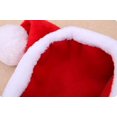 thumbnail image 2 of Gorro navideño rojo para alegrar las fiestas Gorro de Papá Noel unisex, 2 of 7