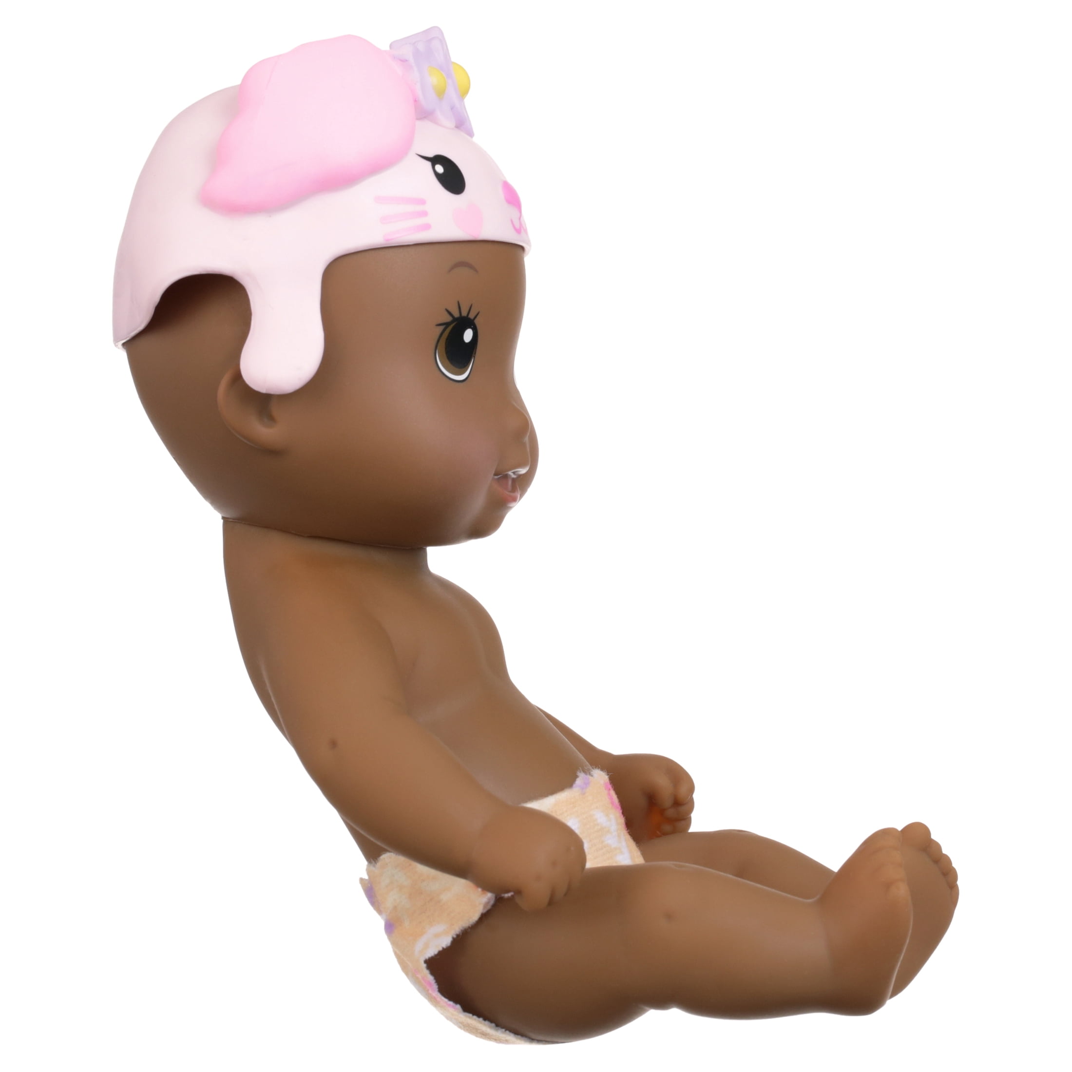 Wee WaterBabies Doll, Support a Partnership with charity: water, Water Filled Baby Doll, Giraffe, Yellow and Blue