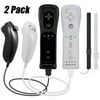 LUXMO Wii Remote Controller Motion Plus and Nunchuck for Wii/Wii U Console Video Games