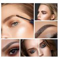 thumbnail image 4 of Gel impermeable para mejorar las cejas HUOGUO 02 Chocolate con brocha, 4 of 4