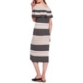 thumbnail image 3 of Free People Womens Off Duty Off-Shoulder Dress, Pink, Medium, 3 of 5