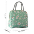 thumbnail image 3 of Clearance! Leott Bento Packet Promotion Sale, Lunch Bag insulated Lunch Box Women's Lunch Tote with Front Pocket Reusable insulated Bag Women's Lunch Box Men's Work Picnic Pink, 3 of 8