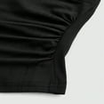 thumbnail image 4 of Fshinging 2026 Summer Fashion Tank Top for Women Leopard Print V Neck Cropped Halter Lace Up Cami Undershirts Black L, 4 of 5