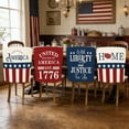 thumbnail image 4 of Independence Day Chair Covers Set Of 4 Memorial Day 4th Of July Decorations For Home Kitchen Dining Party Holiday Decor, 4 of 6