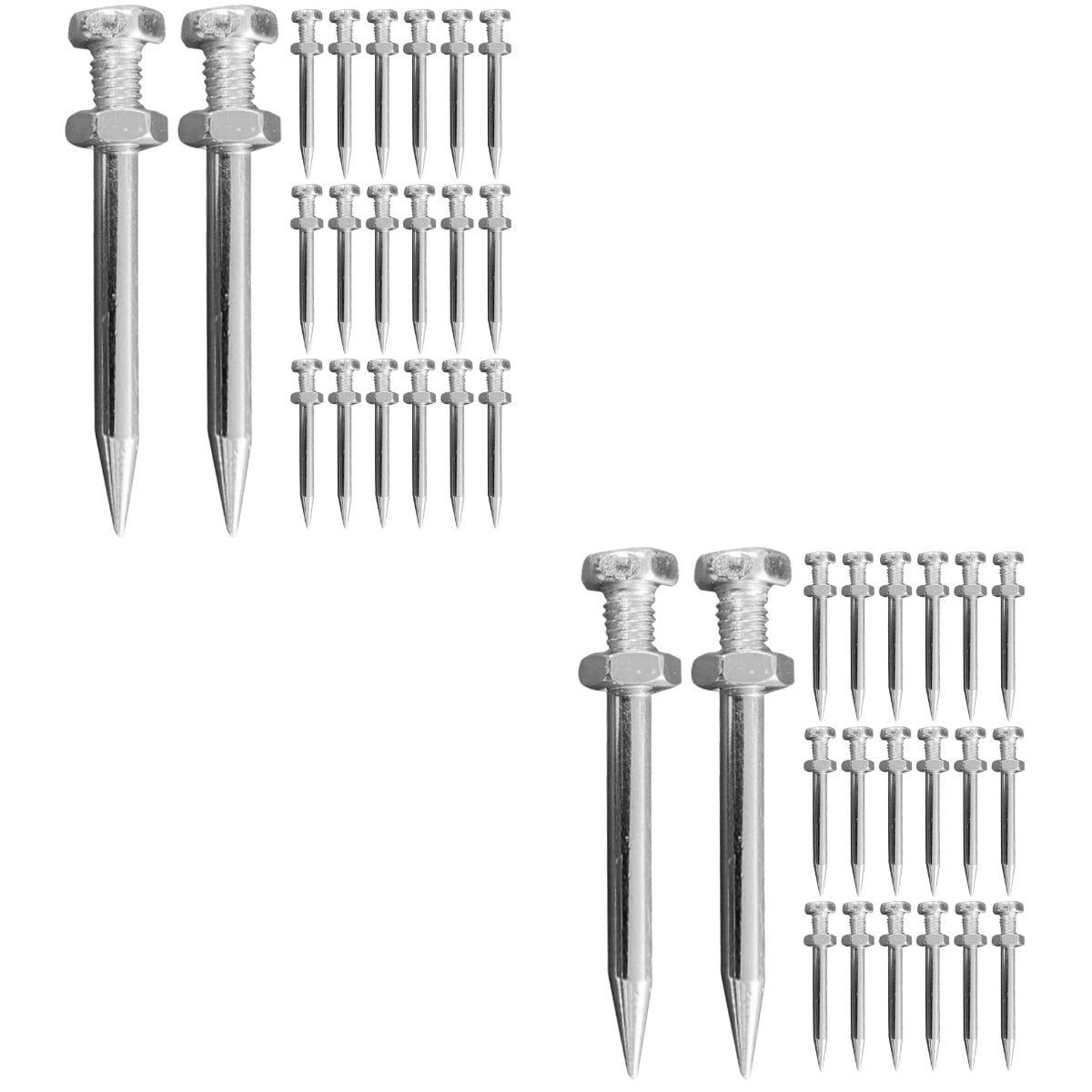 HOMEMAXS 40 Pcs Aerator Shoe Accessories Aerator Pegs Aerator Nails Aerator Stake for Shoe Aerator Supplies