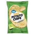 thumbnail image 3 of Great Value Sour Cream & Onion Flavored Potato Chips Party Size, 12.5 oz, 3 of 11