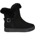 thumbnail image 2 of Women's Journee Collection Sibby Ankle Bootie Black Faux Suede 11 M, 2 of 4