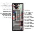 thumbnail image 4 of Lenovo ThinkServer TS460 70TT0023UX 4U Tower Server, 1 x Intel Xeon E3-1220 v6 3 GHz, 8 GB RAM HDD SSD, 12Gb/s SAS, Serial ATA Controller, 4 of 7