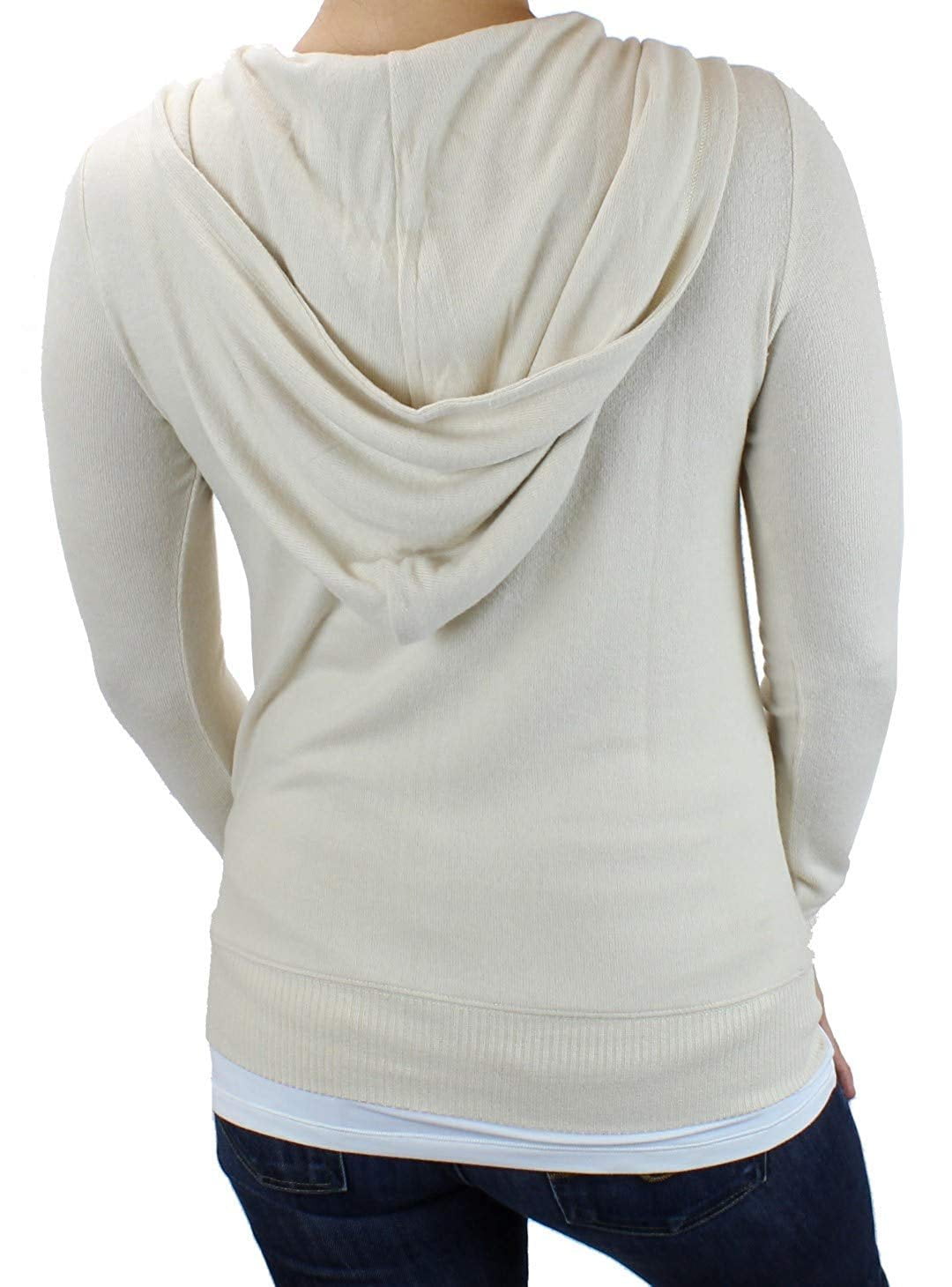 Cute Comfy Fitted Lounge Hoodie Ms Lovely Womens Ultra Soft Zip-Up Hooded Sweatshirt