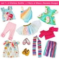 thumbnail image 2 of ZITA ELEMENT 18 inch Doll Clothes Outfits - 5 Daily Costumes Clothes + 2 Random Style Doll Shoes for 18 inch Dolls, 2 of 7