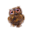 thumbnail image 5 of Tongina Desktop Decoration Collection Small Owl Sculpture for Bookshelf Indoor Table brown, 5 of 8