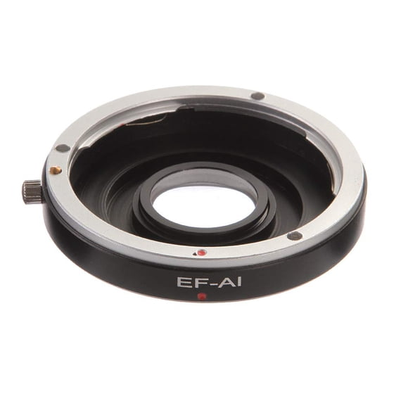 Anillo adaptador FocusFoto para objetivo Canon EF EF-S a montura Nikon F AI