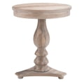 thumbnail image 2 of Powell Stanton Pedestal Accent Side Table, Natural, 2 of 8