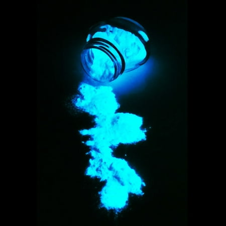 Sky Blue Glow in the Dark Powder - 75g (Best Glow In The Dark Powder)