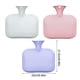 thumbnail image 5 of Wosthever Bolsa de agua caliente de PVC para el cuerpo de adultos, calentador portátil recargable para manos y pies, calentador de cintura para Suministros térmicos Rosado, 5 of 6