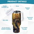 thumbnail image 5 of Black Swan 40 oz Tumbler Insulated&nbsp;Travel Mug Leak Proof Water Bottles Glasses Fits in Car Cup Holder, 5 of 8
