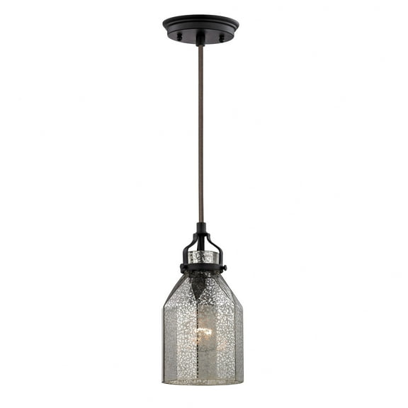 Elk Home 5-Inch Wide Danica Pendant, Transitional, Oil Rubbed Bronze