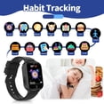 thumbnail image 5 of Reloj inteligente para niños 26 juegos: cámara HD y reproductor de vídeo, música MP3, control parental, 13 despertador, podómetro, relojes inteligentes impermeables IP68 para niños de 4 a 10 años, 5 of 5