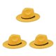 thumbnail image 1 of Sombreros Sonducket para Unisex Gorras Alta Durable elegante Ecológico cómodo BF127-12 amarillo, 1 of 6