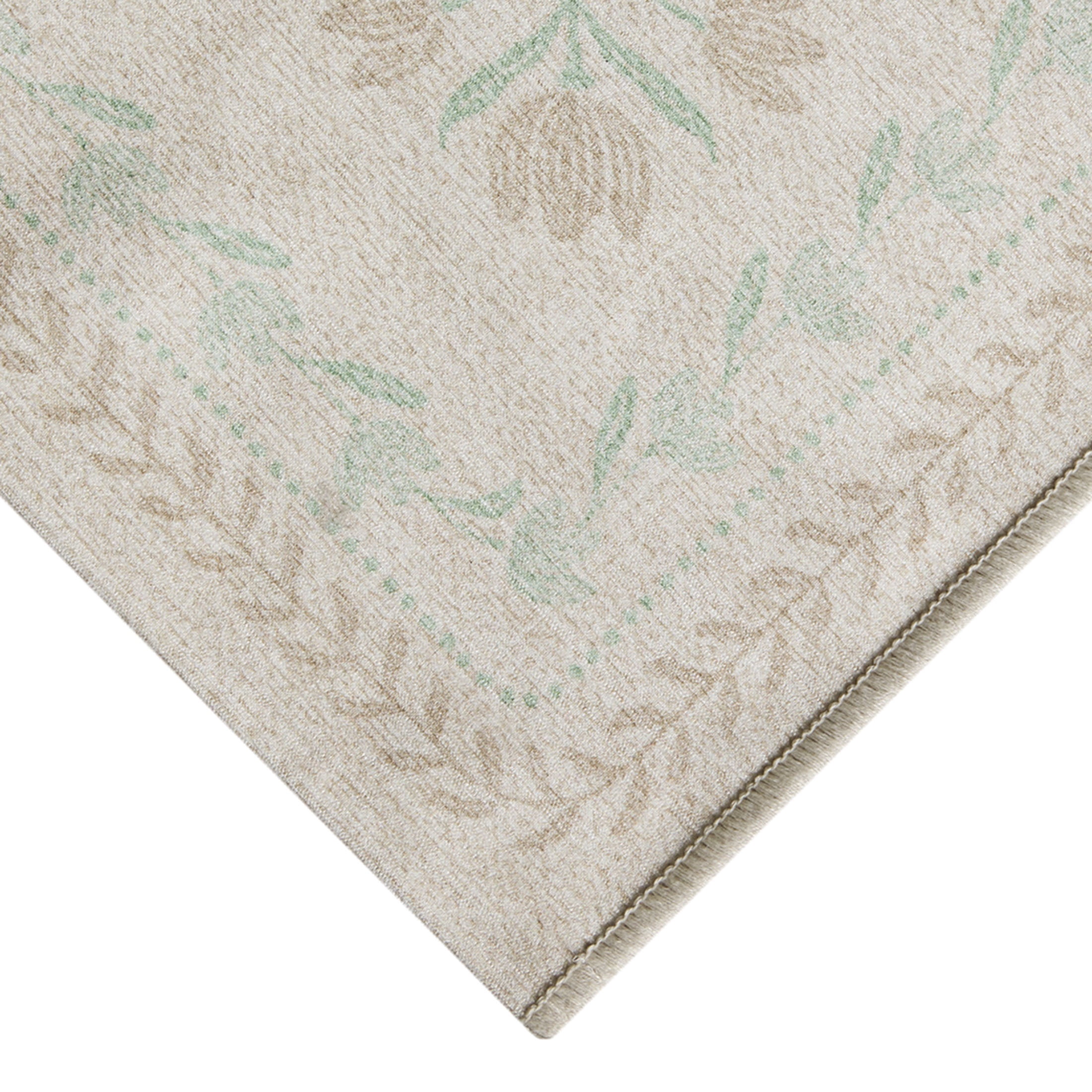 Better Homes & Gardens Neutral Soliel Floral 30" x 72" Runner Rug