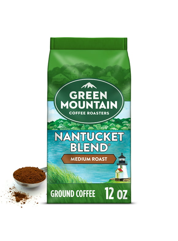 Green Mountain Coffee Roasters Nantucket Blend, Fair Trade, Medium Roast, Ground Coffee, 12 oz