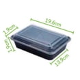 thumbnail image 2 of Contenedor rectangular para microondas, 2 of 3