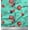 Aquamarine Green, variant on Soimoi Cotton Duck Fabric Leaves,Fig & Pomegranate Fruits Print Fabric by Yard 42 Inch Wide