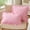 Pink B, variant on Pack of 2, Yellow Gingham Throw Pillow Covers 12x20 Inch Farmhouse Boho Cotton Ruffled Plaid Pillow Covers Home Decor for Sofa Living Room Couch Bed