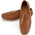 thumbnail image 7 of Mio Marino Threaded Leather Loafers for Men, 7 of 7