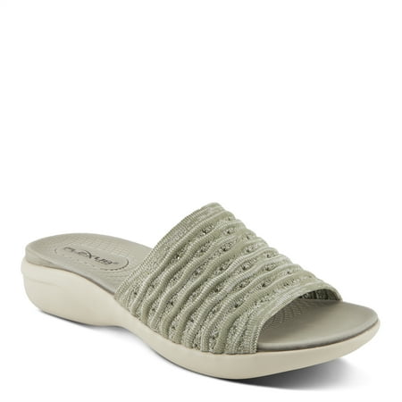 

Flexus Women s DEONDRE Slide Platform Sandals Sage Green EU 40 / US 9